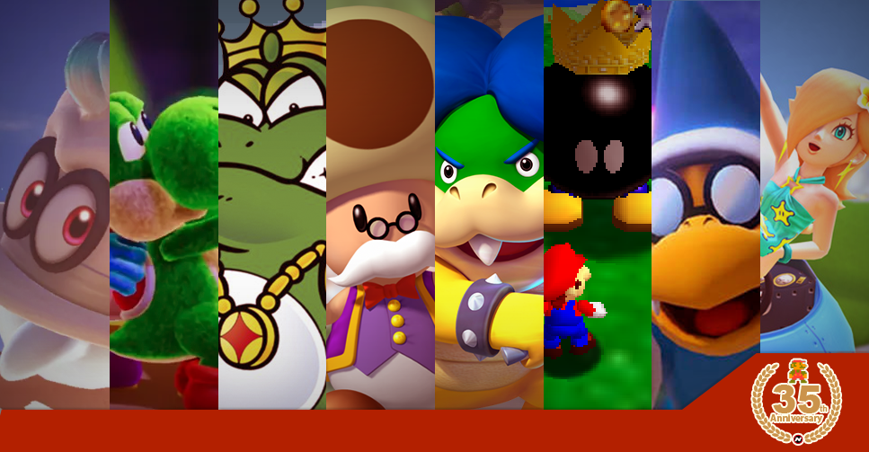 SuperMario35: os personagens secundários mais marcantes para o time  Nintendo Blast - Nintendo Blast